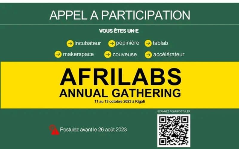 AfriLabs Annual Gathering 2023 : Les inscriptions ouvertes pour les entrepreneurs innovants